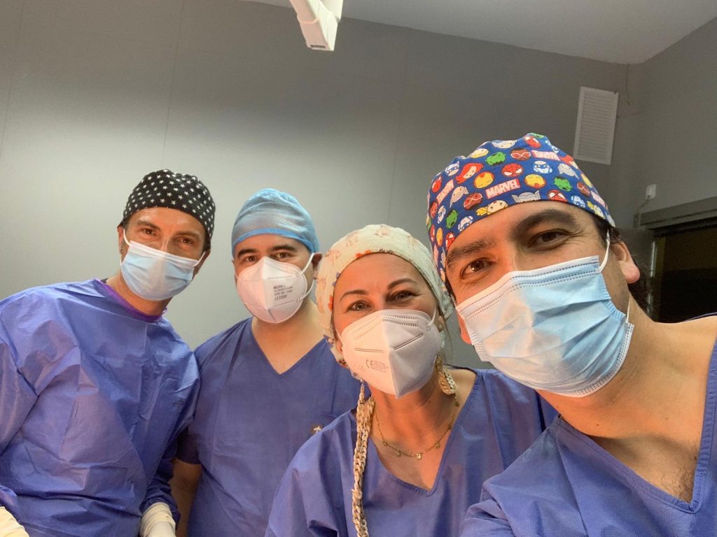 Equipo de neurocirugía