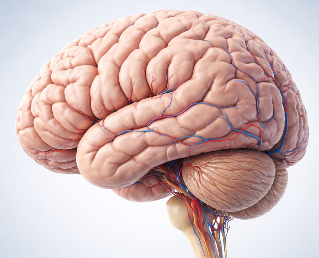 Recreación del cerebro humano